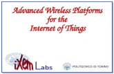 Advanced Wireless Platforms for the Internet of Things