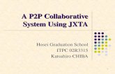 A P2P Collaborative System Using JXTA