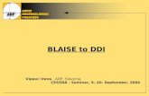 BLAISE to DDI