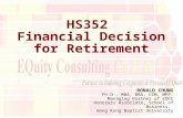 HS352  Financial Decision for Retirement