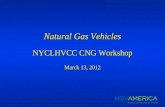 Natural Gas Vehicles NYCLHVCC CNG Workshop March 13, 2012
