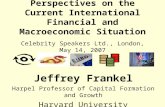 Jeffrey Frankel Harpel Professor of Capital Formation and Growth Harvard University