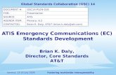 ATIS Emergency Communications (EC)  Standards Development