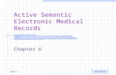 Active Semantic Electronic Medical Records