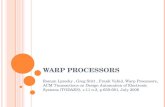 Warp Processors