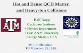 Hot and Dense QCD Matter  and Heavy-Ion Collisions