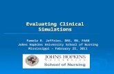 Evaluating Clinical Simulations