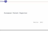 European Patent Register