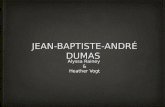 JEAN-BAPTISTE-ANDRÉ DUMAS
