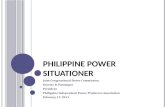 Philippine Power  Situationer