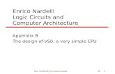 Enrico Nardelli Logic Circuits and  Computer Architecture