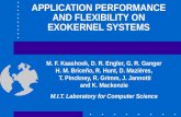 APPLICATION PERFORMANCE AND FLEXIBILITY ON EXOKERNEL SYSTEMS