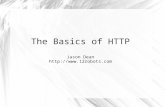 The Basics of HTTP Jason Dean 12robots