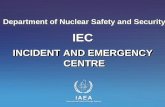 INCIDENT AND EMERGENCY  CENTRE