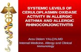 Arzu Didem YALÇIN.MD Internal Medicine, Allergy and Clinical Immunology