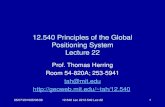 12.540 Principles of the Global Positioning System Lecture 22