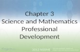 Chapter  3 Science and Mathematics Professional Development