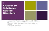 Chapter 10  Substance Related Disorders