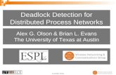 Deadlock Detection for Distributed Process Networks