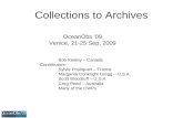 Collections to Archives