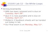 CS105 Lab 12 – Do-While-Loops