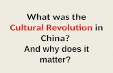 What was the  Cultural Revolution  in China? And  why does it  matter?