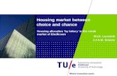 Housing market between choice and chance