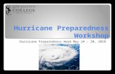 Hurricane Preparedness Workshop