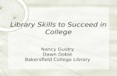 Library Skills to Succeed in College