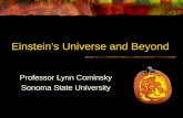 Einstein’s Universe and Beyond