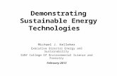 Demonstrating Sustainable Energy Technologies