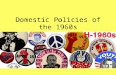 Domestic Policies of the 1960s