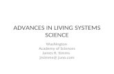 ADVANCES IN LIVING SYSTEMS SCIENCE