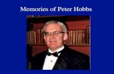 Memories of Peter Hobbs