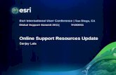 Online Support Resources Update