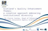 Scotland’s Quality Enhancement Themes: a creative approach embracing institutional diversity