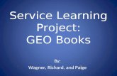Service Learning Project: GEO Books