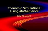 Economic Simulations  Using  Mathematica