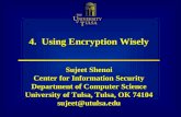 4.  Using Encryption Wisely