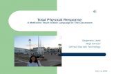 Total Physical Response A Method to Teach Arabic Language in The Classroom