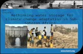 Rethinking water storage for climate change adaptation in Sub-Saharan Africa