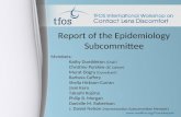 Report of the Epidemiology Subcommittee Members: Kathy Dumbleton  (Chair)