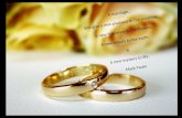 A marriage... Will give a new gladness to the sunshine,  A new fragrance to the flowers,