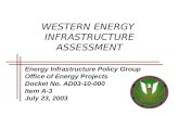 WESTERN ENERGY  INFRASTRUCTURE ASSESSMENT