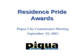 Residence Pride Awards