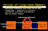 Review of Long-term Memory