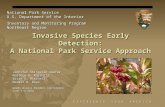 Invasive Species Early Detection: A National Park Service Approach