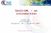 GeoSciML – an introduction