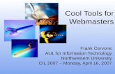 Cool Tools for Webmasters