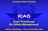 ICAO Provisions for Safety Management